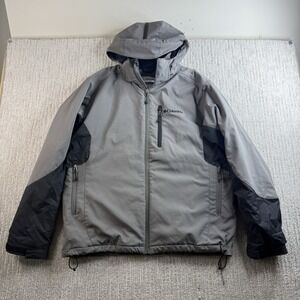 Columbia Bugaboo Omni-Shield Jacket Men's Size Large Softshell Grey Insulated